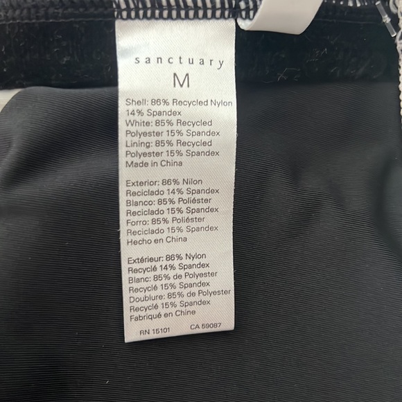 BNWT Sanctuary Swim bandeau bikini top medium - Picture 5 of 6